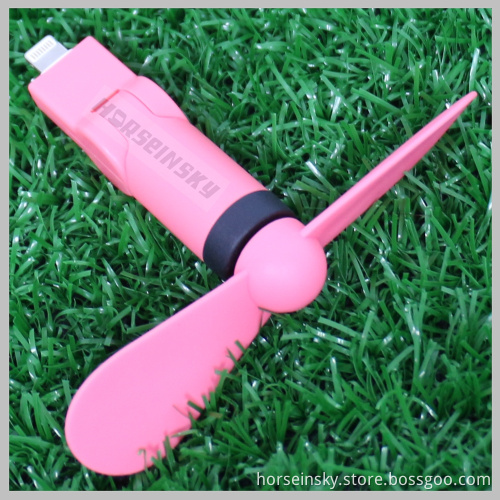 Factory Directly Supply Mini USB Phone Fan Rotating USB Smartphone Fan Mini Fan for iPhone